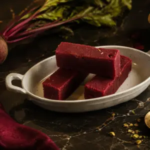 Beetroot Mysore Pak