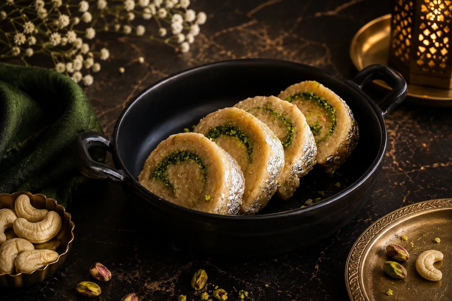 Kaju Mawa Roll 1 Kaju Mawa Roll